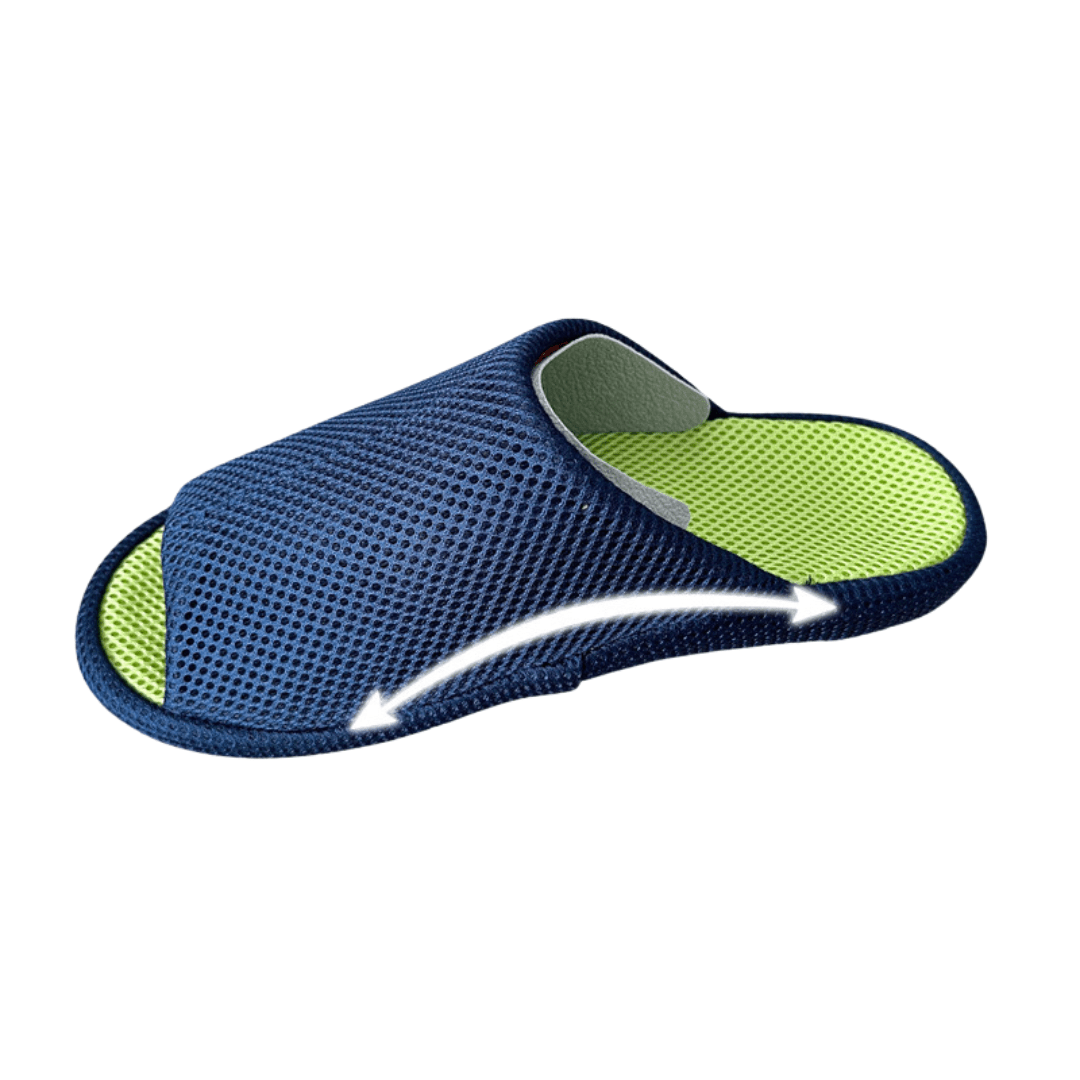 Slippers with 3D Arch Support for Indoor Comfort