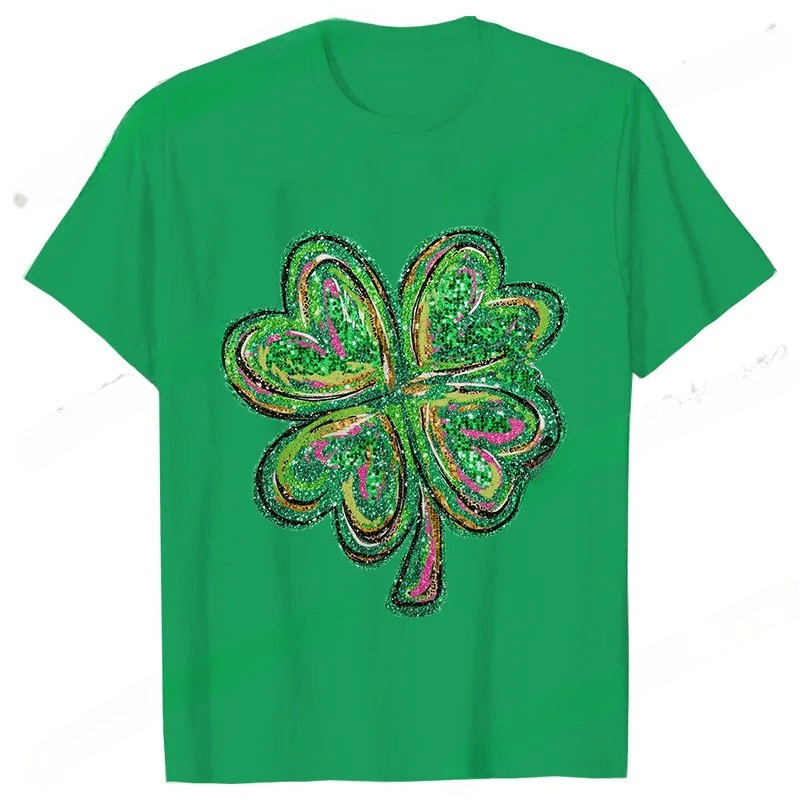Glittery Irish Luck T-Shirt St. Patrick’s Day