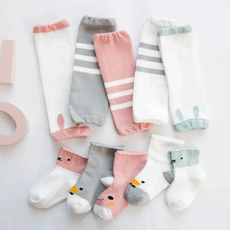 CUDDLEKNEES – Adorable Cotton Leg Warmers for Babies