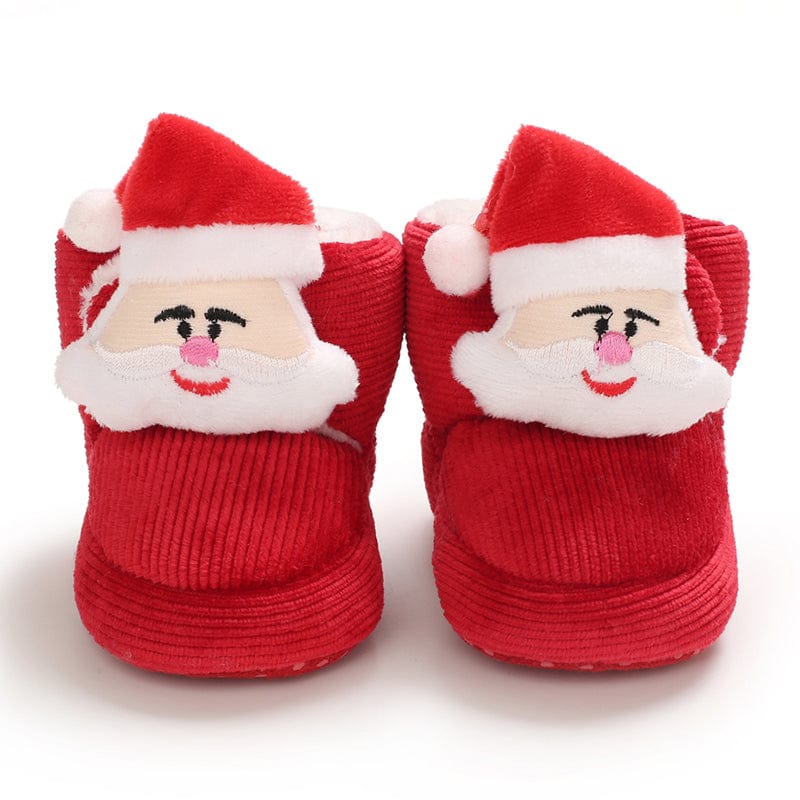 SNOWFLAKE CUDDLES – Cozy Christmas Slippers for Kids