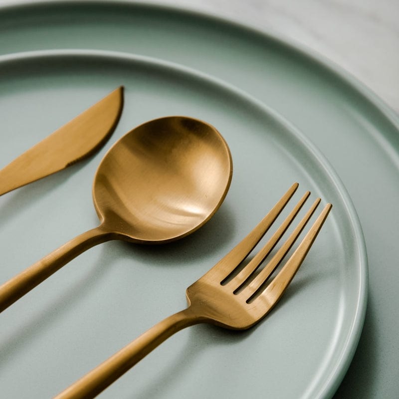 Elegant Minimalist 20-Piece Stainless Steel Cutlery Set