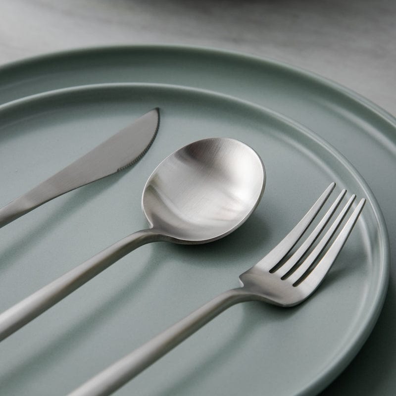 Elegant Minimalist 20-Piece Stainless Steel Cutlery Set