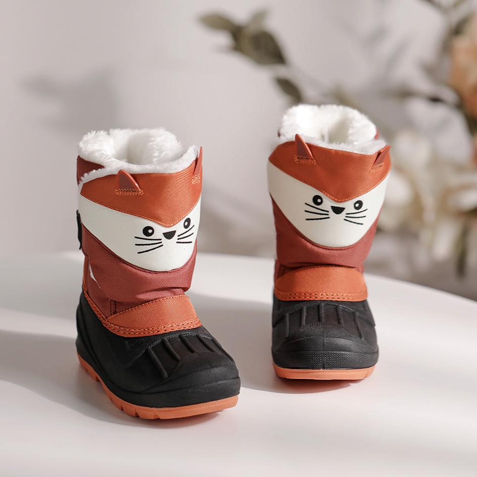 Toddler Winter Fleece Lined Snow Boots