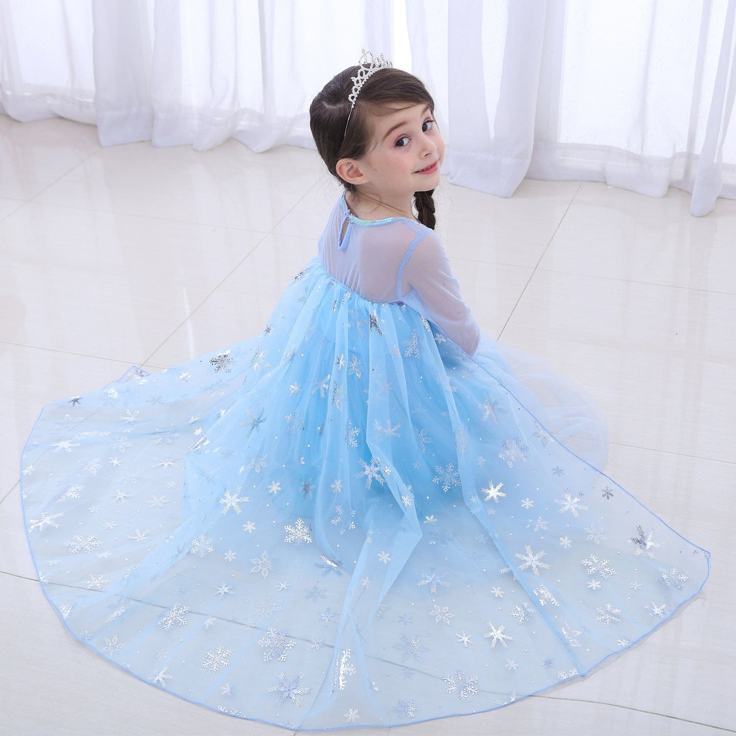 Frozen Elsa Ice Queen Dress