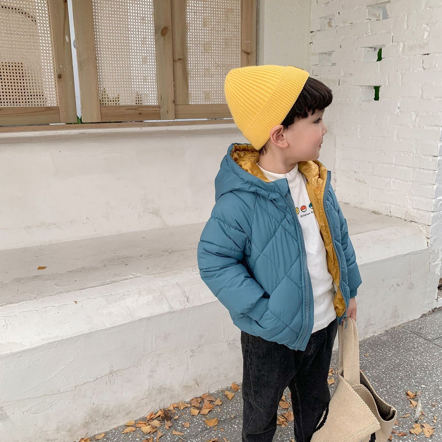 Kids Cozy Winter Puffer Jacket