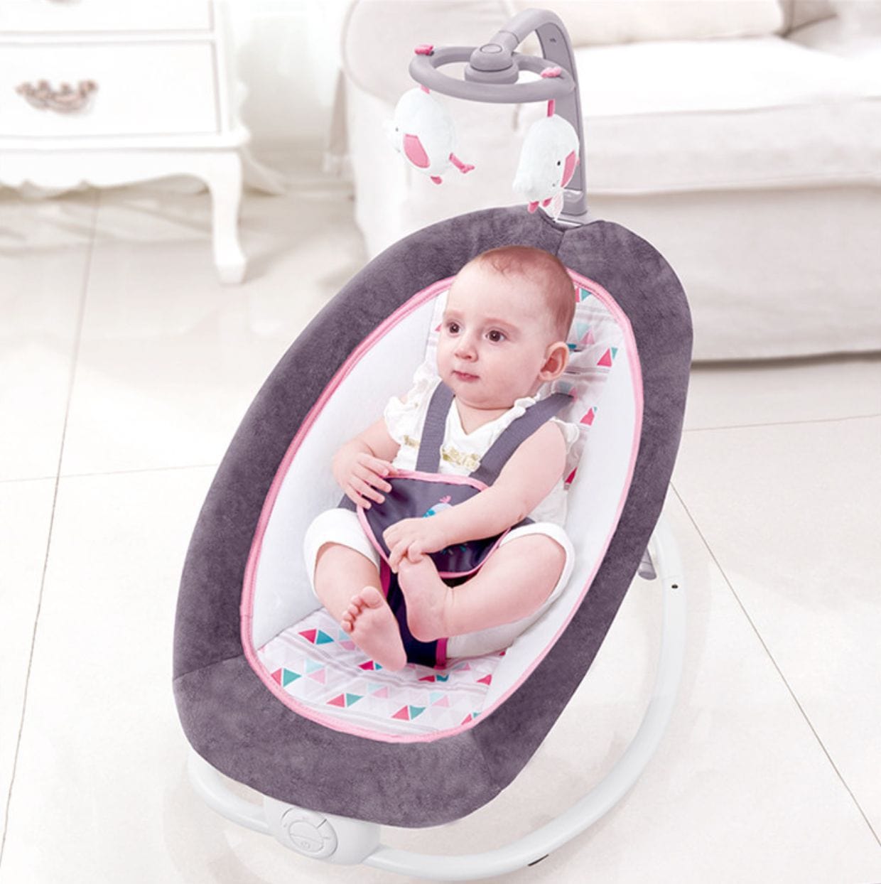 Mastela Foldable Baby Swing Rocker Chair