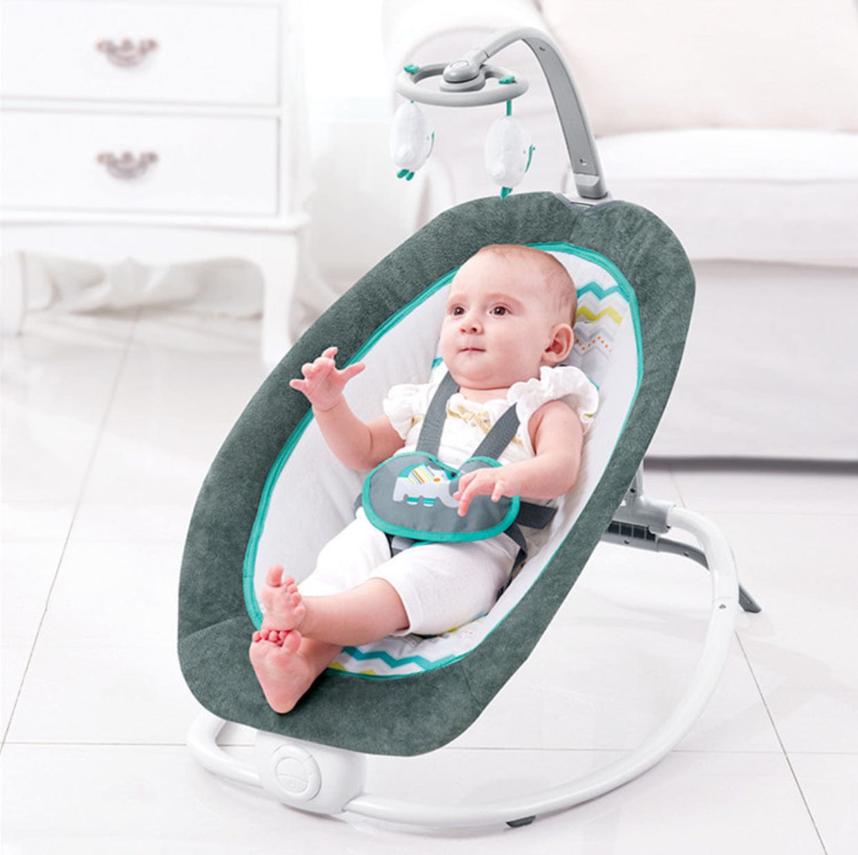 Mastela Foldable Baby Swing Rocker Chair