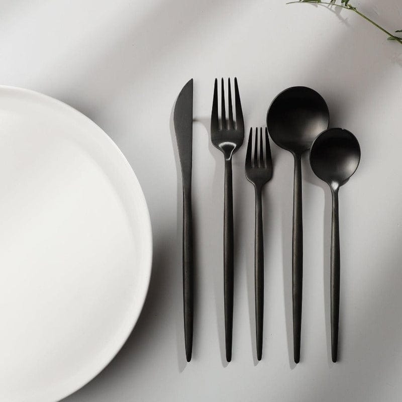 Elegant Minimalist 20-Piece Stainless Steel Cutlery Set