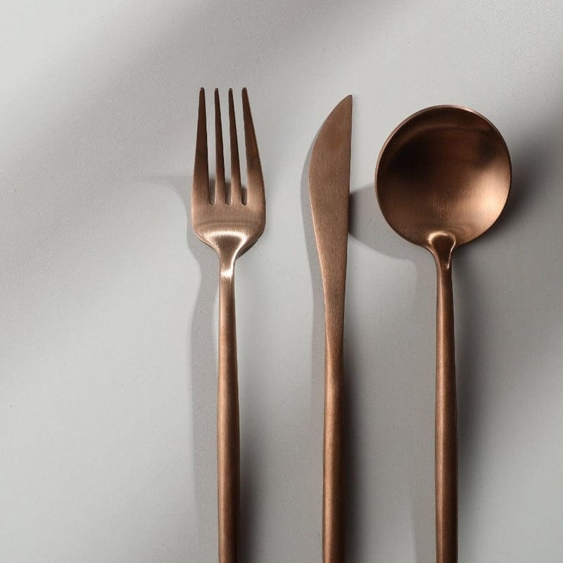 Elegant Minimalist 20-Piece Stainless Steel Cutlery Set