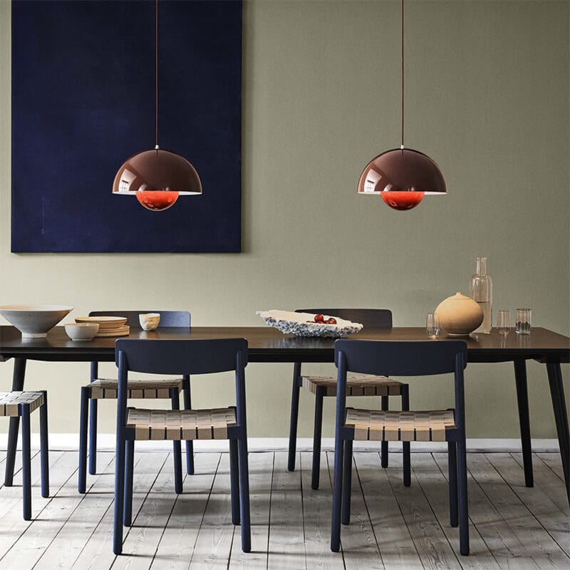 Nordic Macaron 1-Light Pendant Light - Elegant Semicircle Design