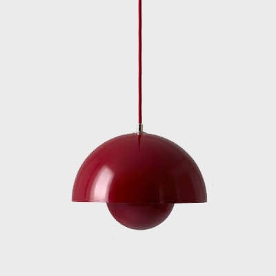 Nordic Macaron 1-Light Pendant Light - Elegant Semicircle Design