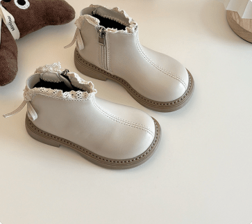 KIDDO COMFORT – Cozy Leather Ankle Boots for Kids