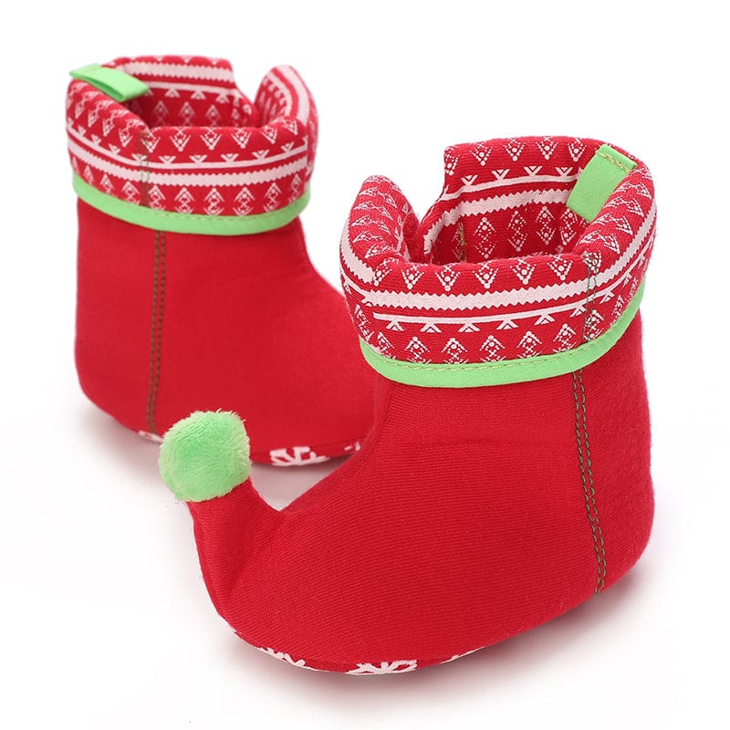 SNOWFLAKE CUDDLES – Cozy Christmas Slippers for Kids