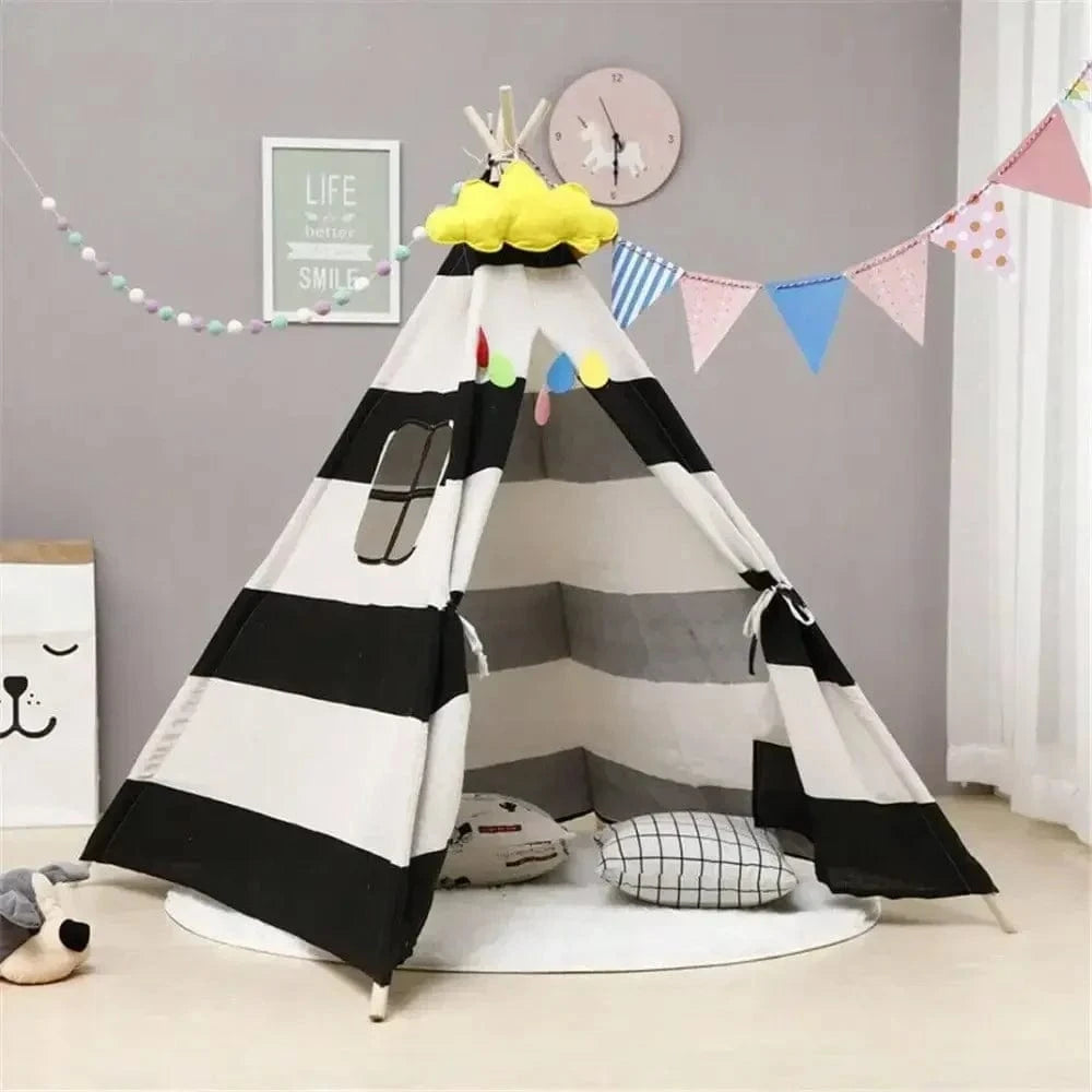 Kids Play Tents: Cozy Indoor Canvas Hideaway