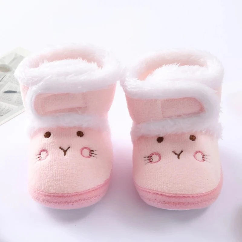 Cozy Velvet Snow Boots for Babies and Toddlers