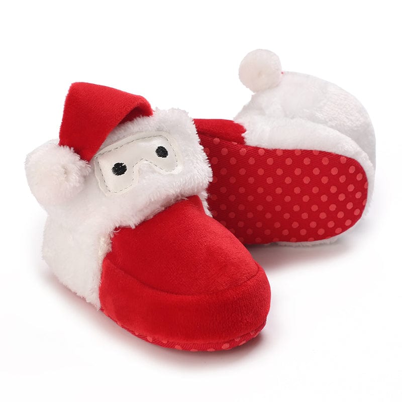 SNOWFLAKE CUDDLES – Cozy Christmas Slippers for Kids