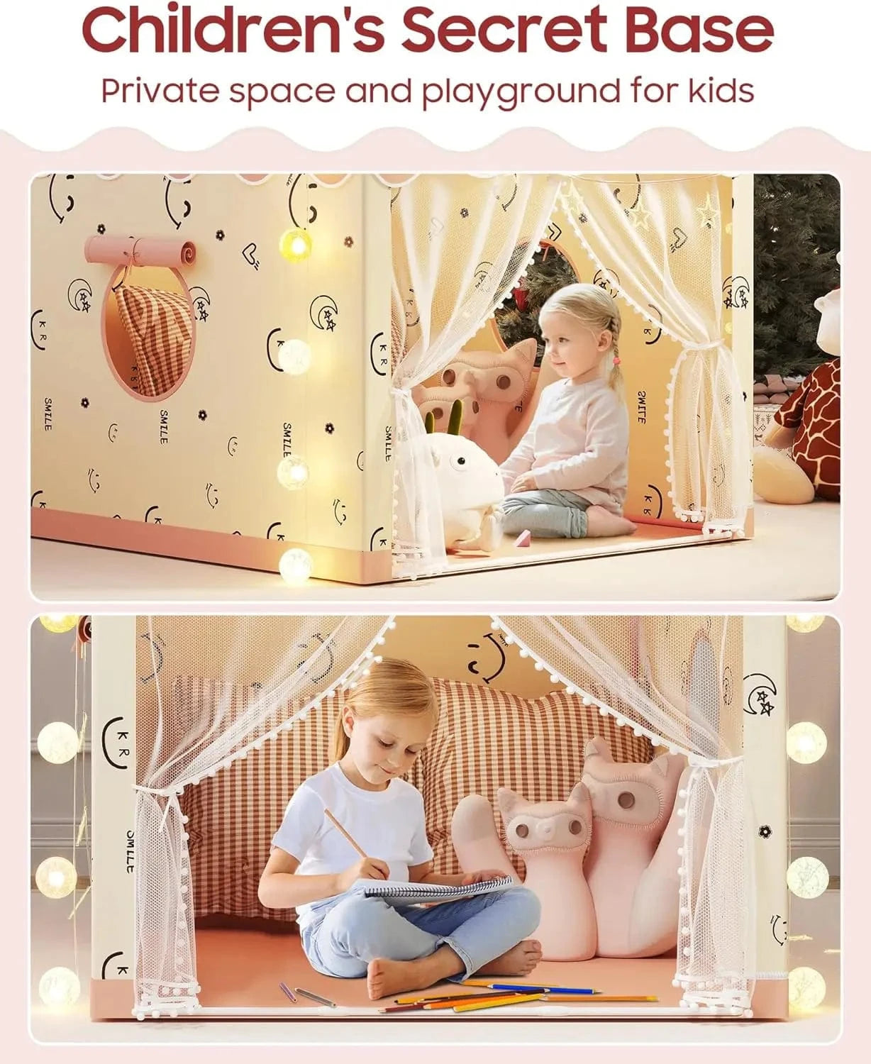 Enchanting Kids Play Tents - Princess Castle Fun