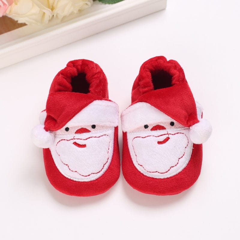 SNOWFLAKE CUDDLES – Cozy Christmas Slippers for Kids