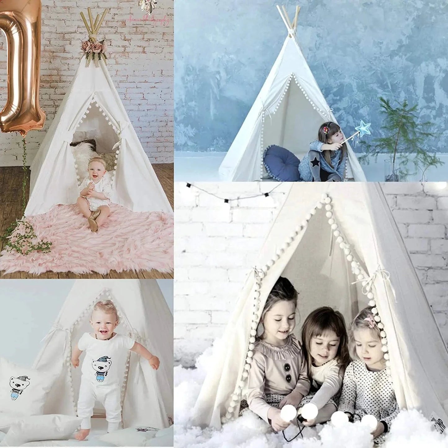 Kids Play Tents: Fun Indoor Teepee for Imaginative Play