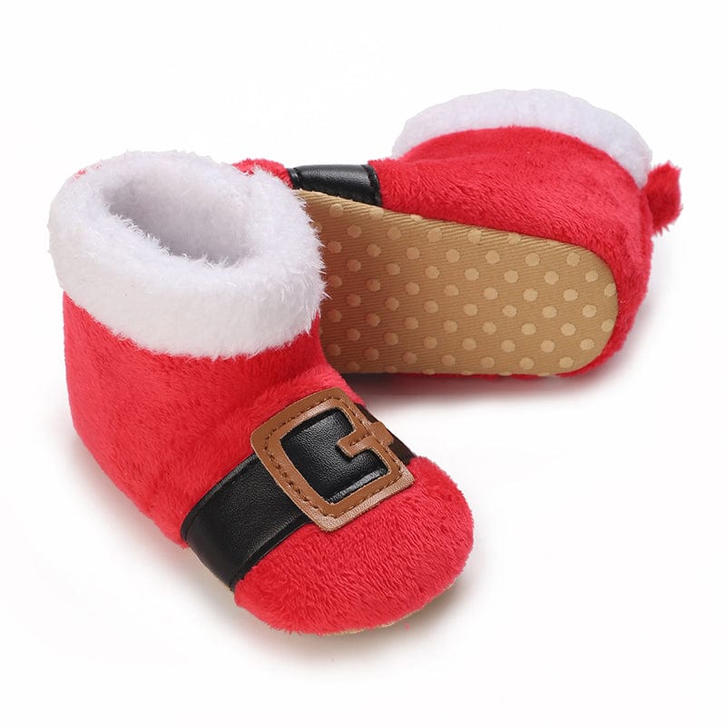 SNOWFLAKE CUDDLES – Cozy Christmas Slippers for Kids
