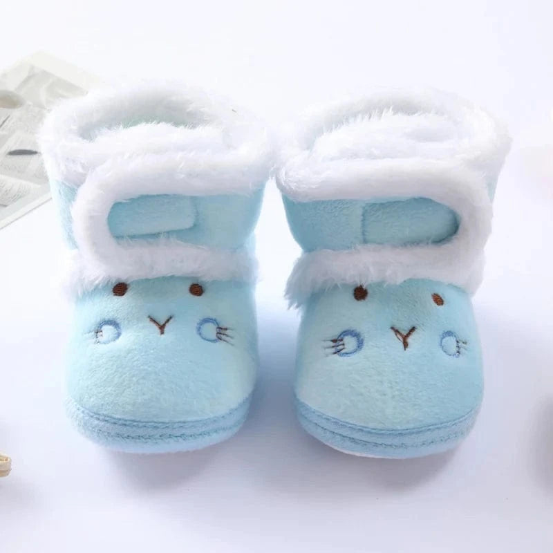 Cozy Velvet Snow Boots for Babies and Toddlers