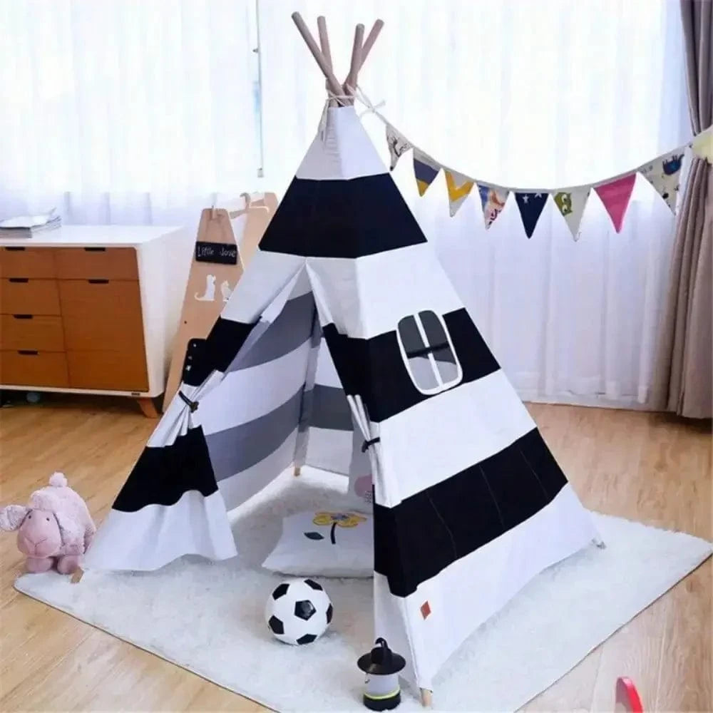 Kids Play Tents: Cozy Indoor Canvas Hideaway