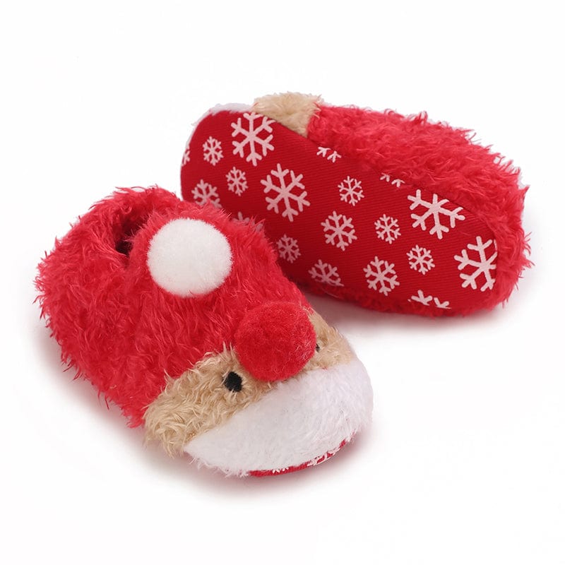 SNOWFLAKE CUDDLES – Cozy Christmas Slippers for Kids