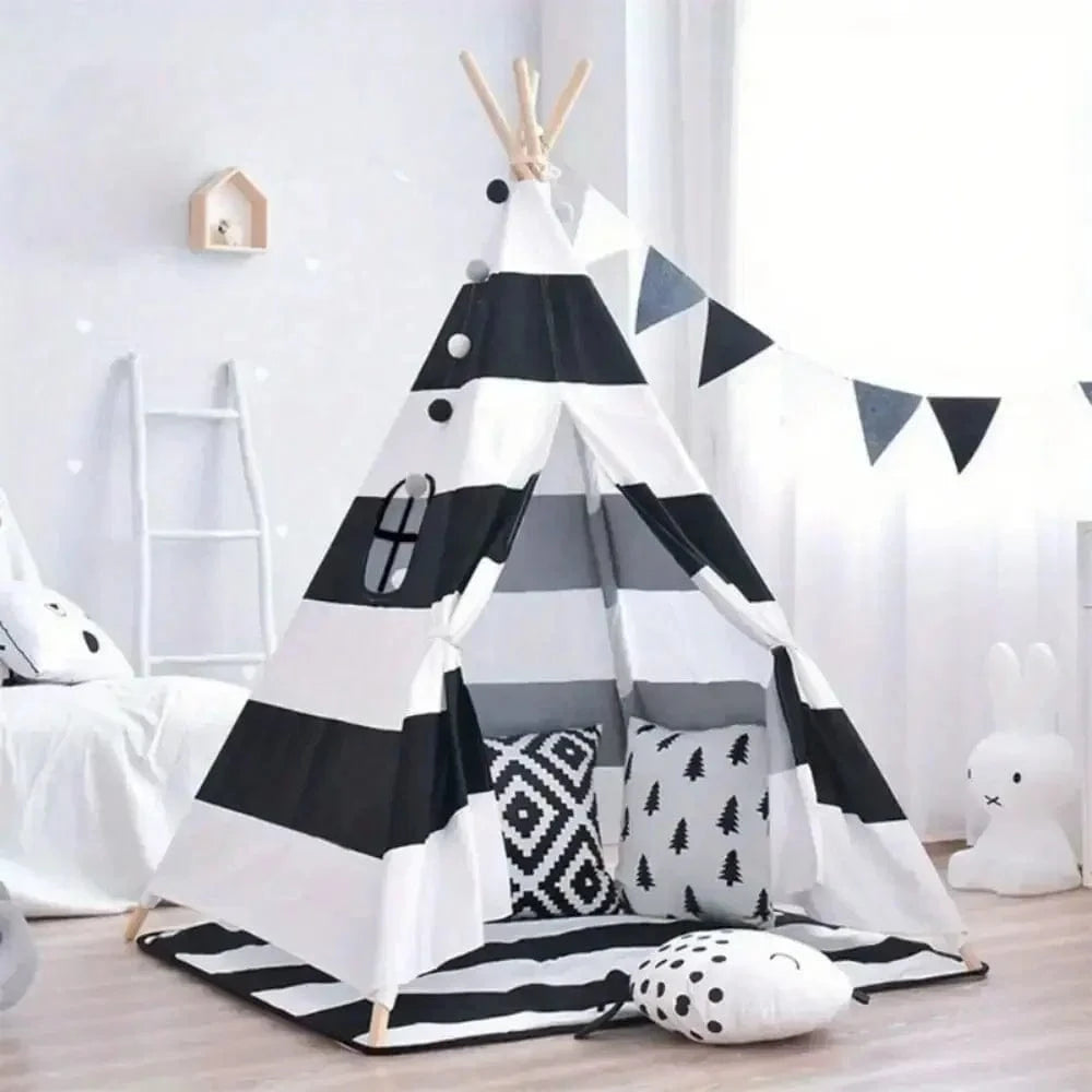 Kids Play Tents: Cozy Indoor Canvas Hideaway
