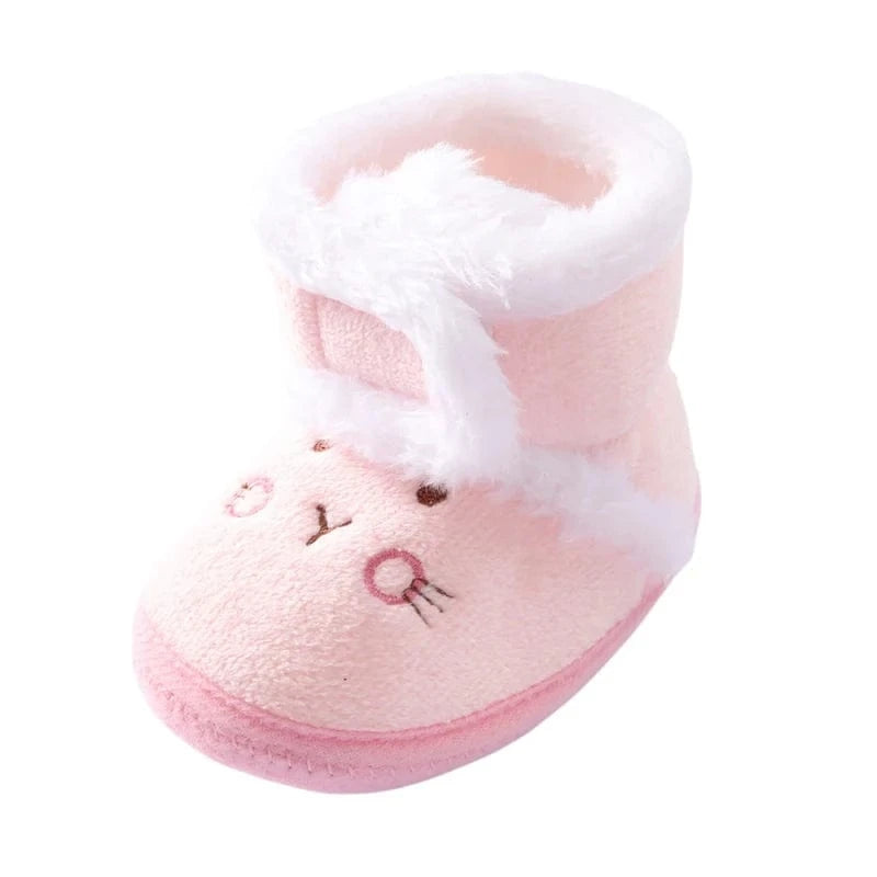 Cozy Velvet Snow Boots for Babies and Toddlers