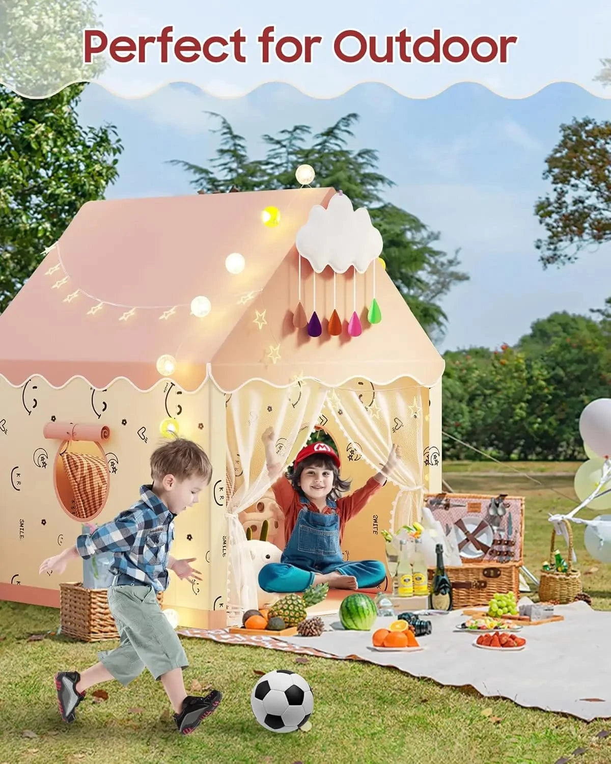 Enchanting Kids Play Tents - Princess Castle Fun