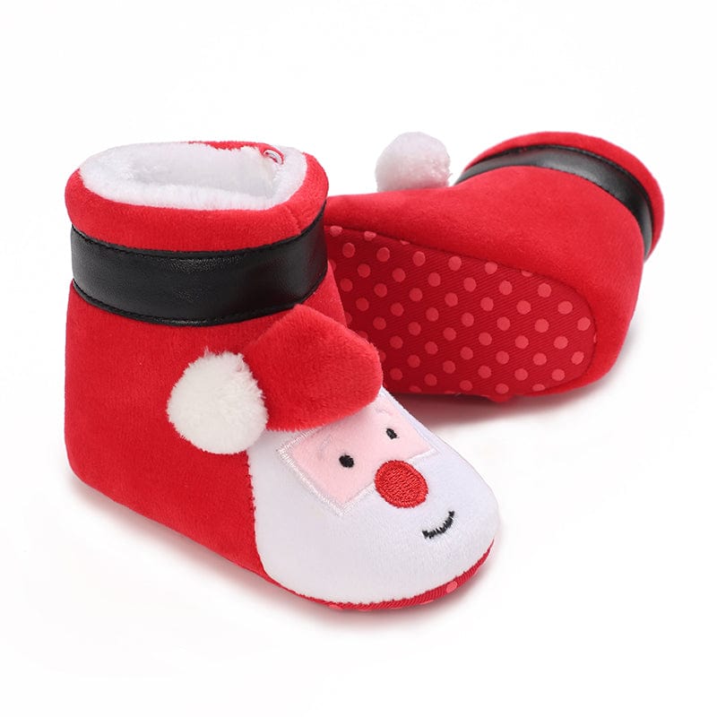 SNOWFLAKE CUDDLES – Cozy Christmas Slippers for Kids