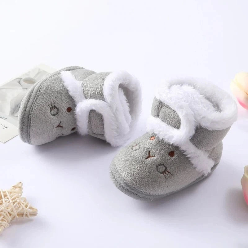 Cozy Velvet Snow Boots for Babies and Toddlers