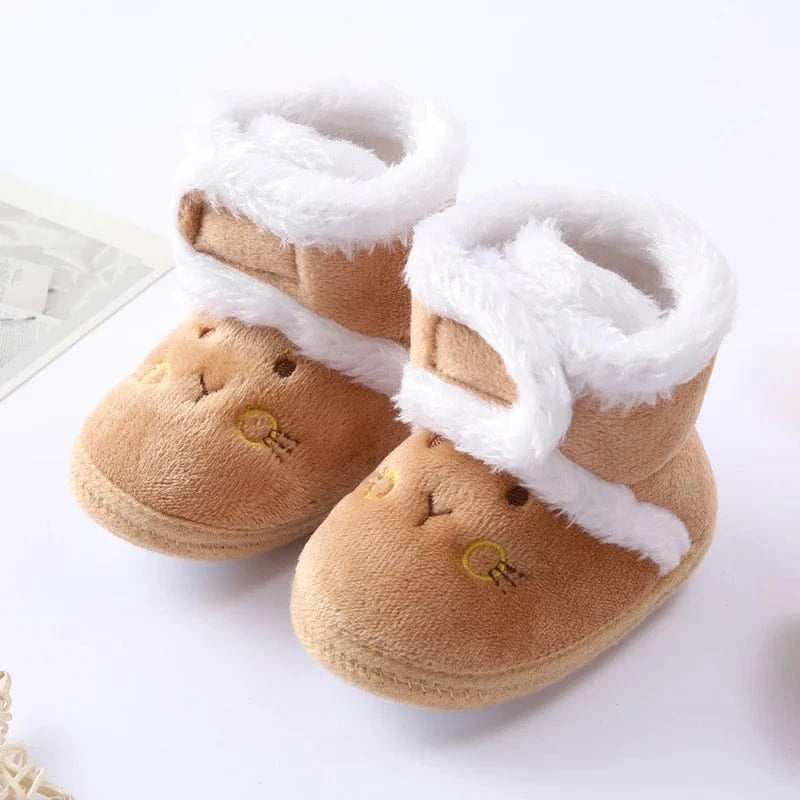 Cozy Velvet Snow Boots for Babies and Toddlers
