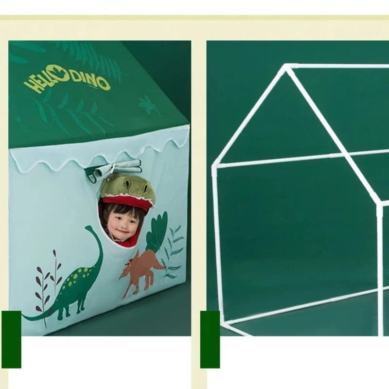Kids Play Tents: Fun Dinosaur Castle Tent