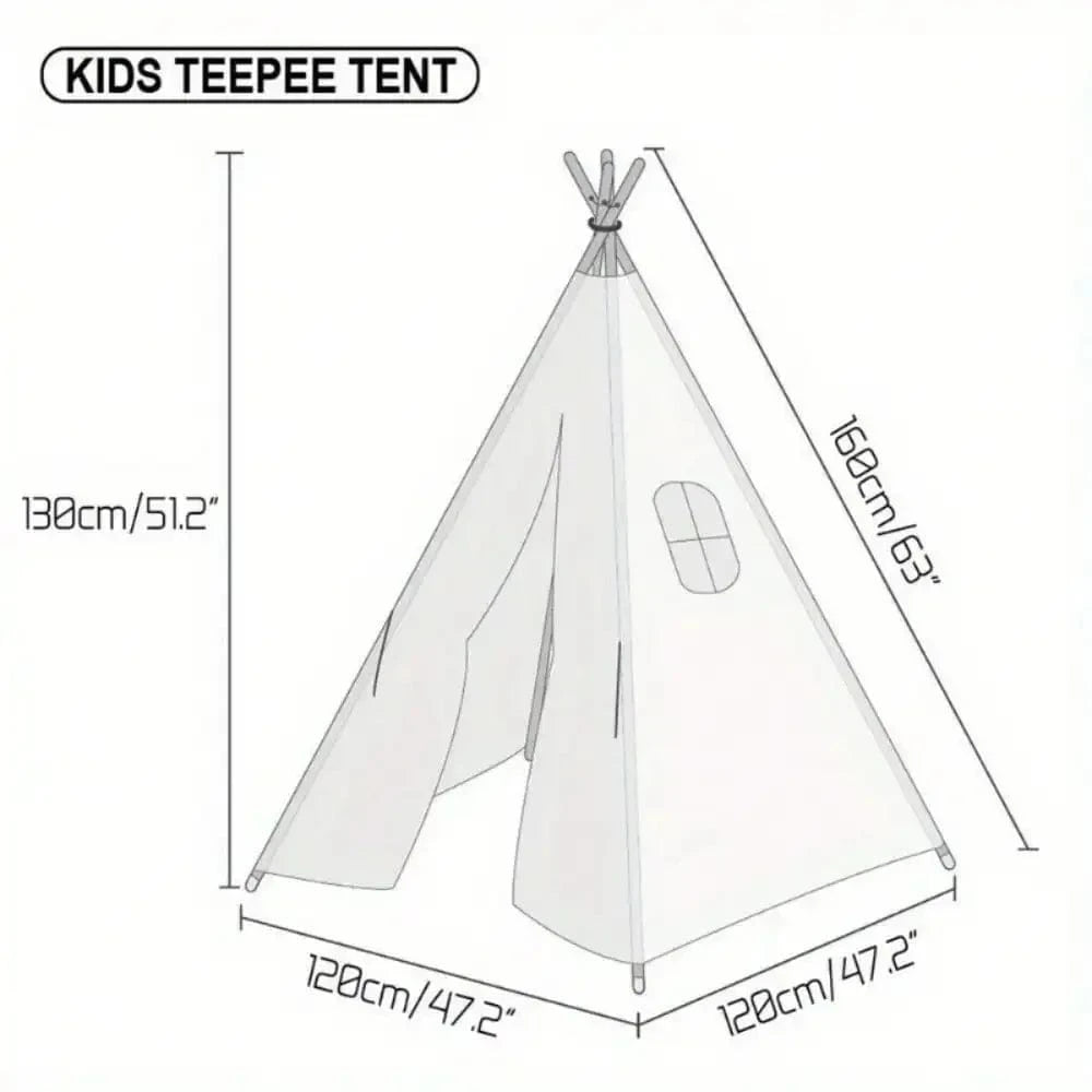 Kids Play Tents: Cozy Indoor Canvas Hideaway