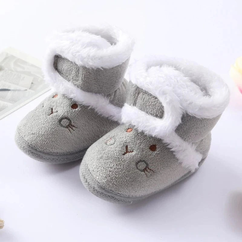 Cozy Velvet Snow Boots for Babies and Toddlers