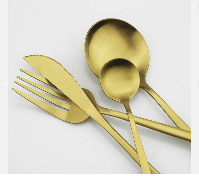Elegant Minimalist 20-Piece Stainless Steel Cutlery Set