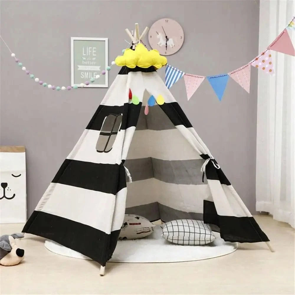 Kids Play Tents: Cozy Indoor Canvas Hideaway