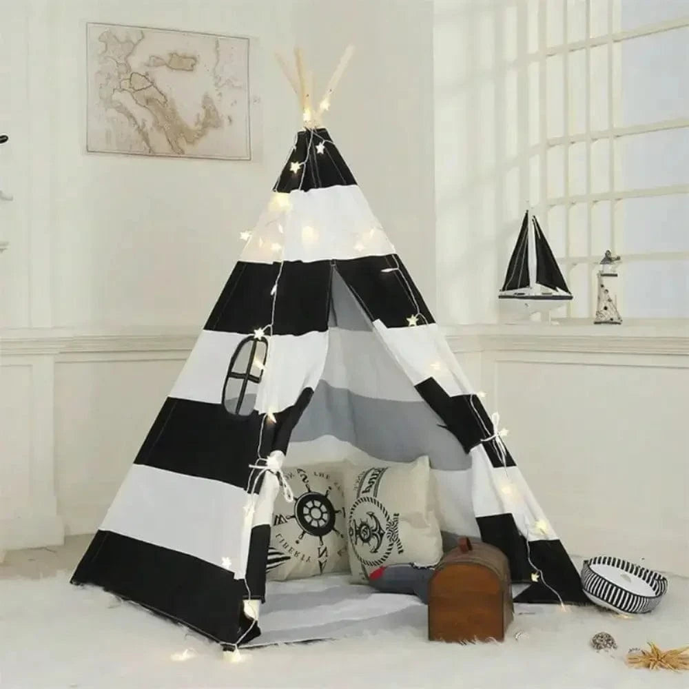 Kids Play Tents: Cozy Indoor Canvas Hideaway