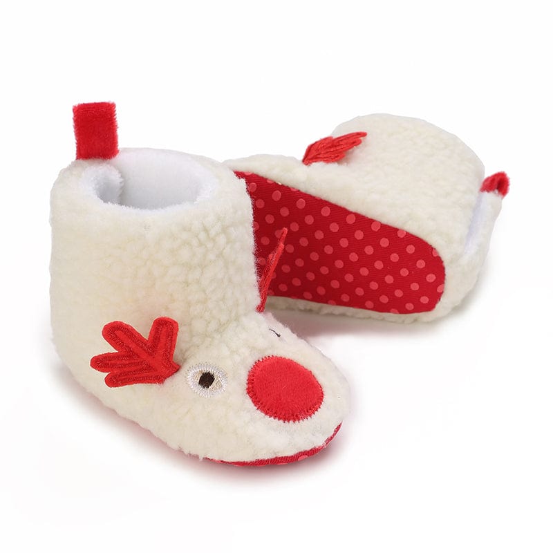 SNOWFLAKE CUDDLES – Cozy Christmas Slippers for Kids