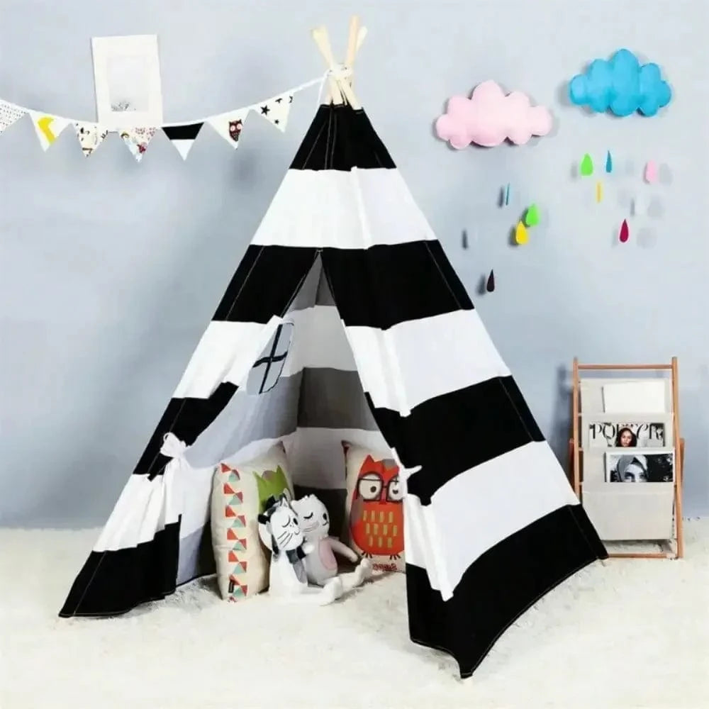 Kids Play Tents: Cozy Indoor Canvas Hideaway