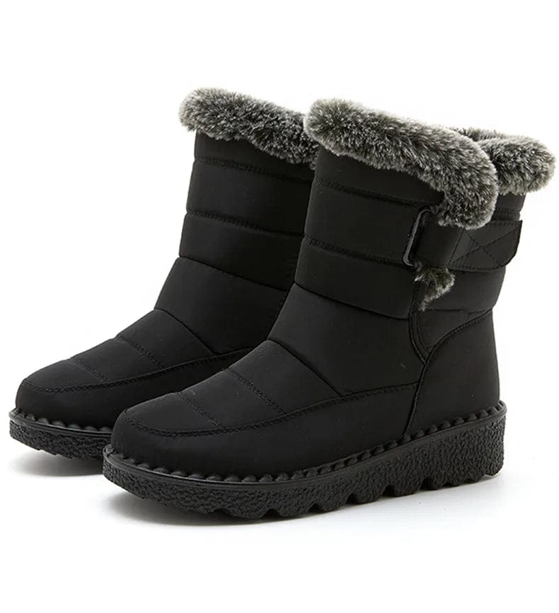 Snow Boots Women Waterproof Fur-Lined