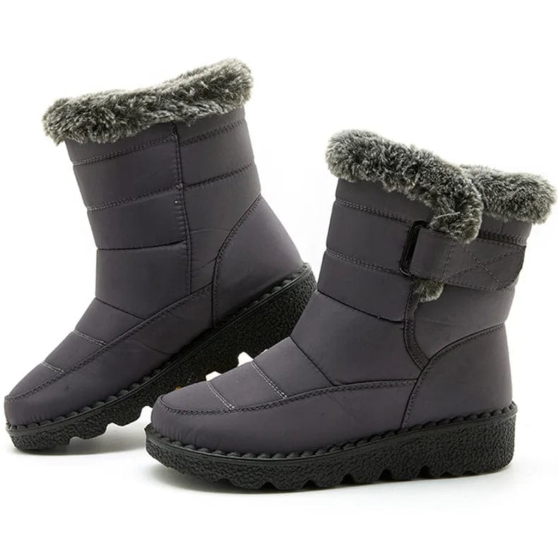 Snow Boots Women Waterproof Fur-Lined