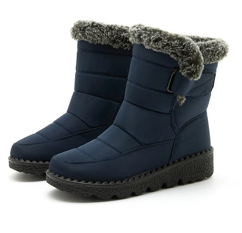 Snow Boots Women Waterproof Fur-Lined