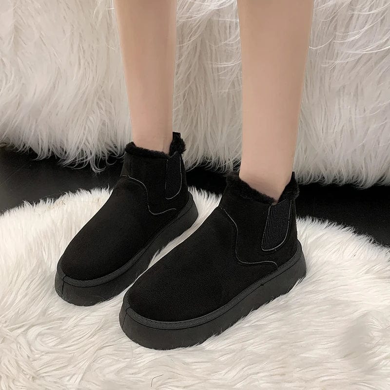 Snow Boots Women Plush High-Top
