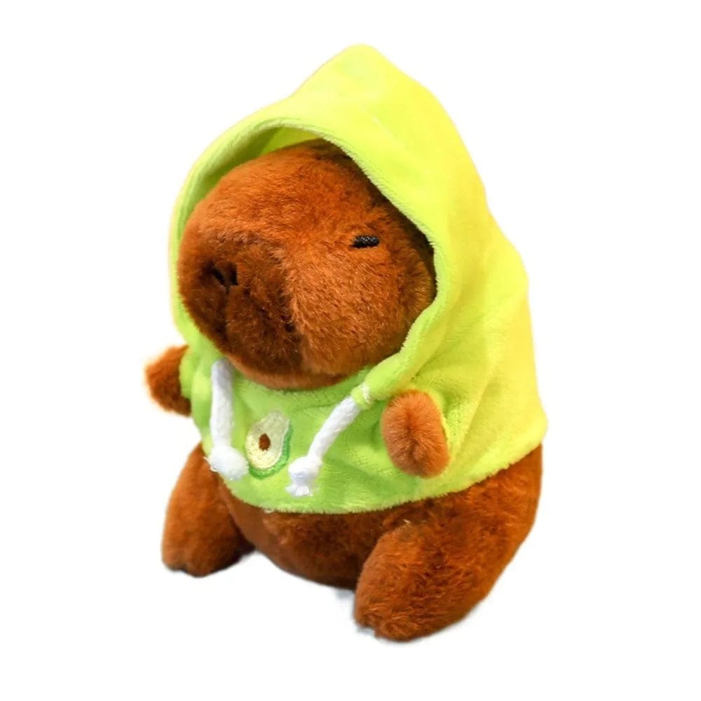 Mini Capybara Plush with Hoodie