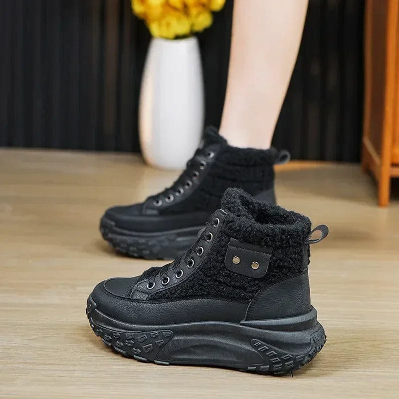 Snow Boots Women Plush Platform Sneakers