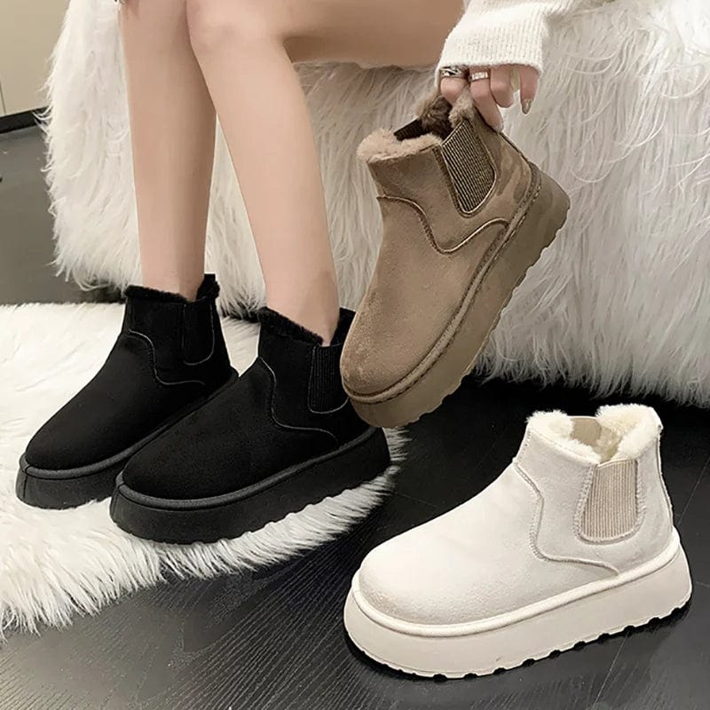 Snow Boots Women Plush High-Top