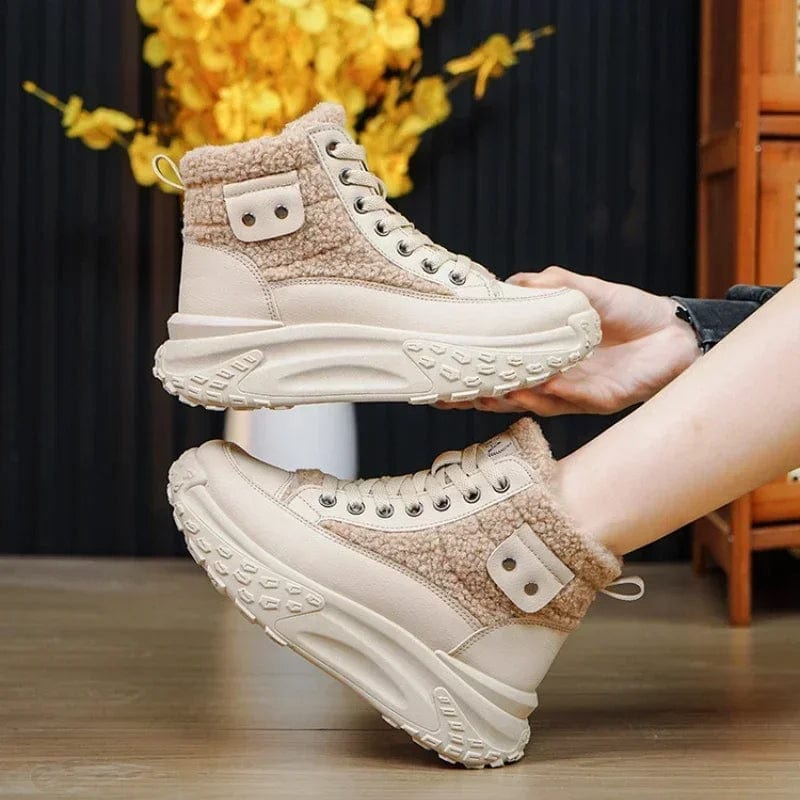 Snow Boots Women Plush Platform Sneakers