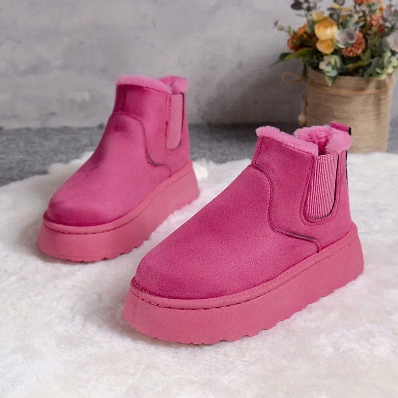 Snow Boots Women Plush High-Top